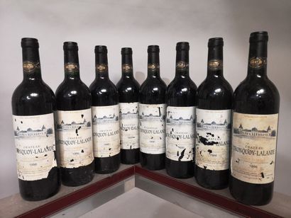8 bottles Château TRONQUOY LALANDE - Saint...