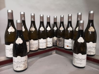 12 bouteilles CORTON CHARLEMAGNE Grand Cru...