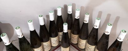 13 bottles ALSACE GEWURZTRAMINER Vendanges...