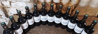 12 bottles Château de LAMARQUE - Haut Médoc...