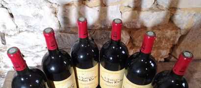 6 magnums MOULIN RICHE - 2nd wine of Ch....
