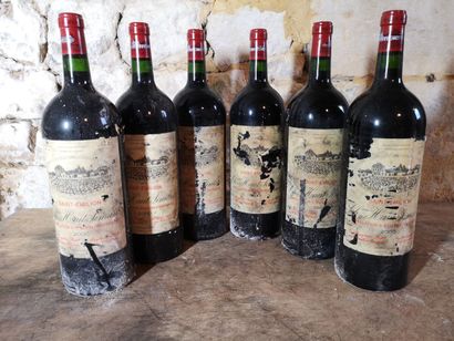 6 magnums Château HAUT SIMARD - Saint Emilion...