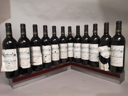 12 bottles Château TRONQUOY LALANDE - Saint...