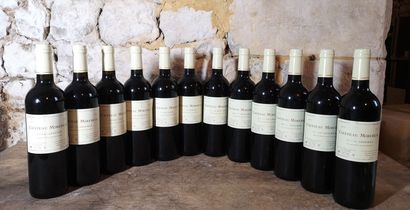 12 bouteilles Château MIREBEAU - Pessac Léognan...