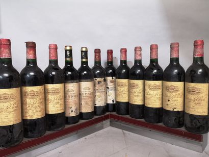 12 bottles BORDEAUX DIVERS 8 Ch. LE CROCK...