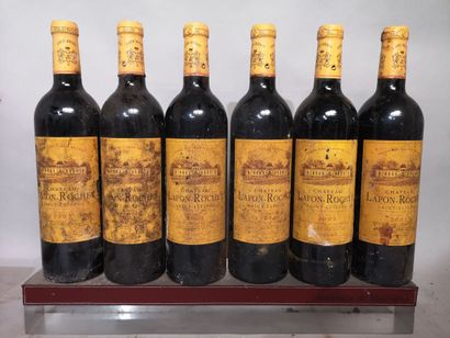 6 bouteilles Château LAFON ROCHET - 4ème...