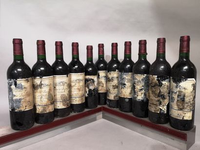11 bottles Château BARREJAT MADIRAN 1997...