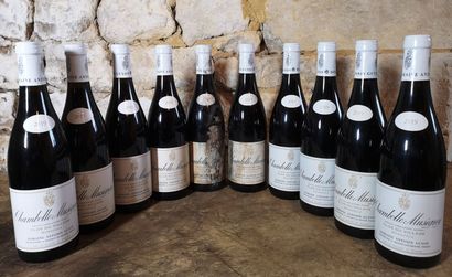 10 bouteilles CHAMBOLLE MUSIGNY 