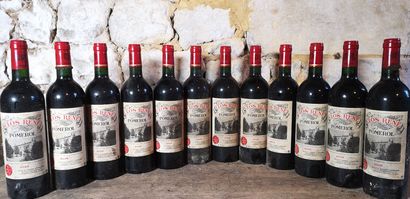 12 bottles CLOS RENE - Pomerol 2006 In wooden...