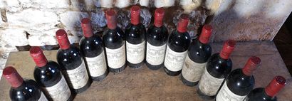 12 bottles Château LA LAGUNE - 3ème Gcc Haut...