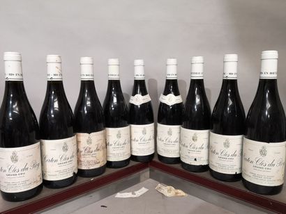 9 bottles CORTON Grand Cru 