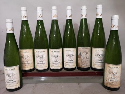 8 bottles ALSACE RIESLING Vieilles Vignes...