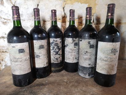 6 magnums Château PATACHE D'AUX - Médoc 1999...