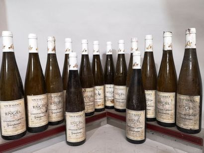 14 bottles ALSACE GEWURZTRAMINER Vendanges...