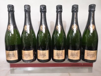 6 bottles CHAMPAGNE Charles HEIDSIECK 