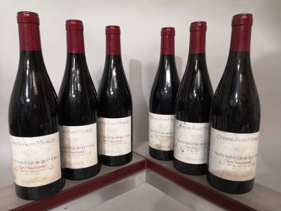 6 bottles NUITS SAINT GEORGES 1er cru Vaucrains...
