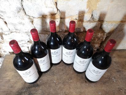 6 magnums Château MONTROSE - 2ème Gcc Saint...