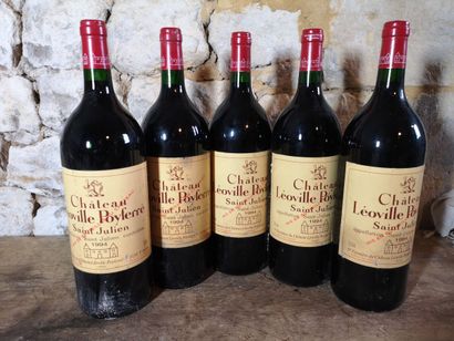 5 magnums Château LEOVILLE POYFERRE - 2ème...