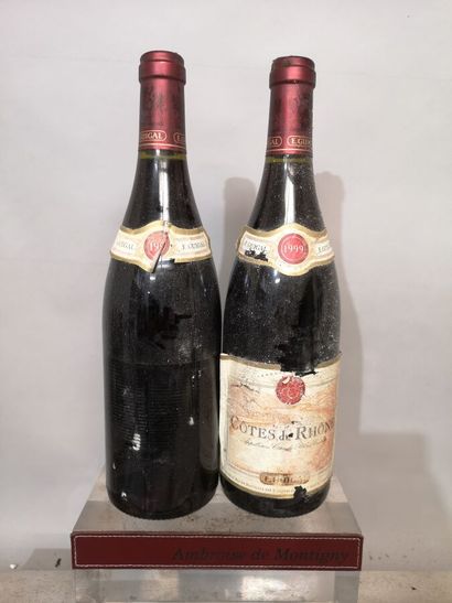 2 bottle Côtes du RHONE - GUIGAL 1999