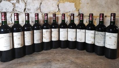12 bouteilles Château MARQUIS de TERME -...
