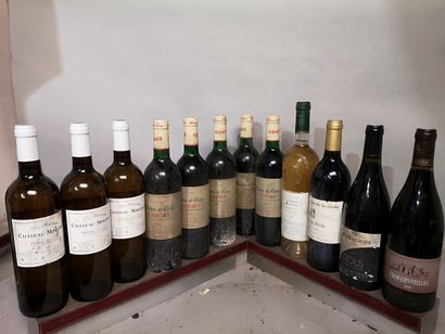 12 bottles VINS DIVERS FRANCE 3 Château MIREBEAU...