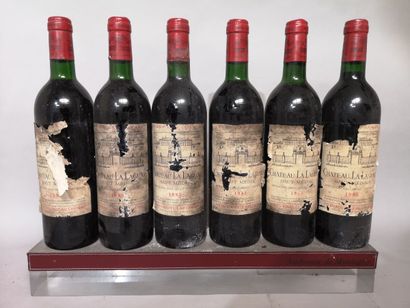 6 bottles Château LA LAGUNE - 3ème Gcc Haut...