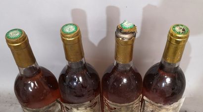 4 bottle Château SAINT ARMAND - Sauternes...