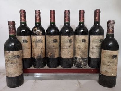 8 bottles Château PATACHE D'AUX - Médoc 2000...