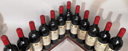 12 bottles CLOS FOURTET - 1er Gcc Saint Emilion...