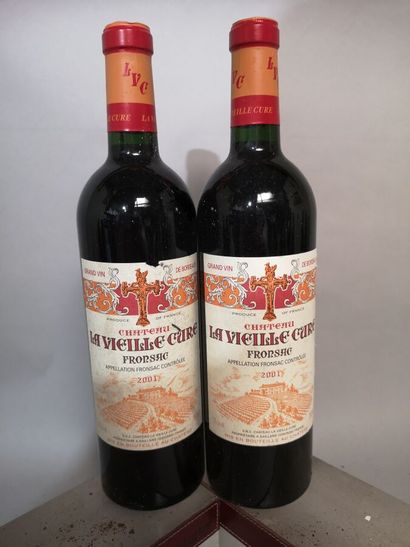 2 bouteilles Château LA VIEILLE CURE - Fronsac...