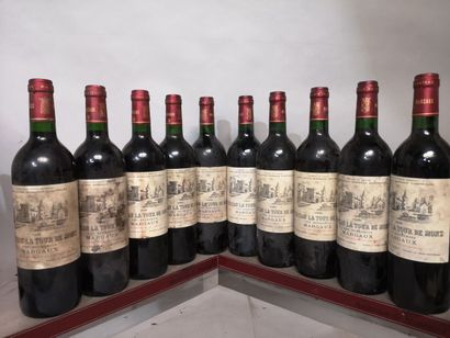 10 bouteilles Château LA TOUR de MONS - Margaux...
