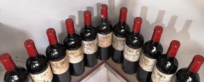 11 bottles Château BONALGUE - Pomerol 2005...