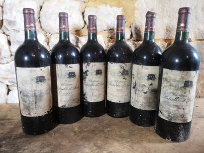 6 magnums Château PATACHE D'AUX - Médoc 2000...