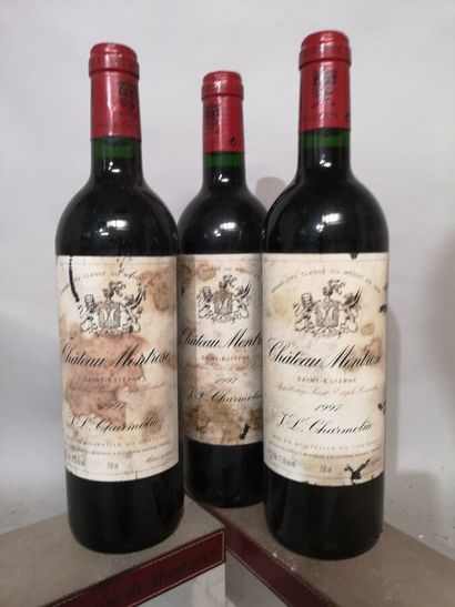 3 bouteilles Château MONTROSE - 2ème Gcc...