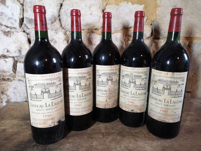 5 magnums Château LA LAGUNE - 3ème Gcc Haut...