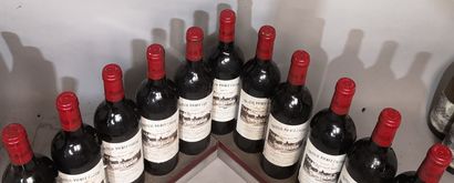 11 bottles Château PICQUE CAILLOU - Pessac...