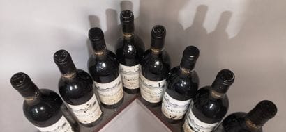 8 bottles Château TRONQUOY LALANDE - Saint...