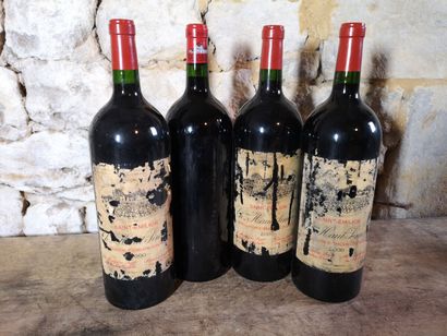 4 magnums Château HAUT SIMARD - Saint Emilion...