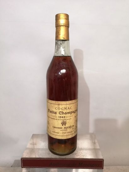 1 bottle COGNAC Petite Champagne - L. MERLIN...