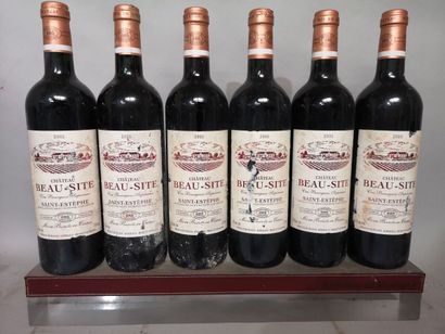 6 bottles Château BEAU SITE - Saint Estèphe...