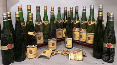 21 bottles ALSACE HUGEL GEWURZTRAMINER DIVERS...