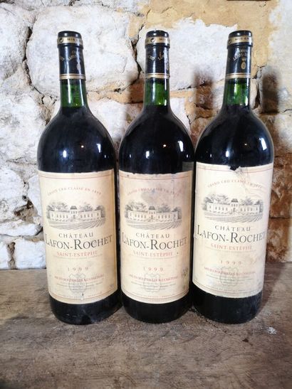 3 magnums Château LAFON ROCHET - 4ème Gcc...