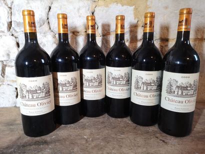 6 magnums Château OLIVIER - Pessac Léognan...