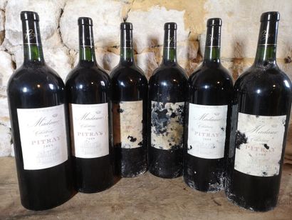 6 magnums Château de PITRAY 