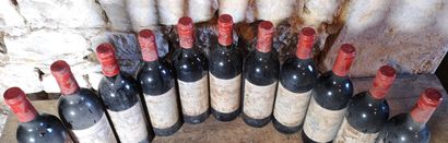 11 bouteilles Château LA LAGUNE - 3ème Gcc...