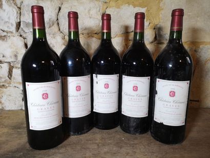 5 magnums Château CHICANE - Graves 1998