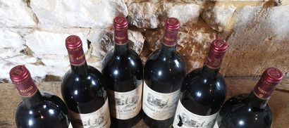 6 magnums Château LA TOUR de MONS - Margaux...