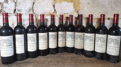 11 bouteilles Château LA LAGUNE - 3ème Gcc...