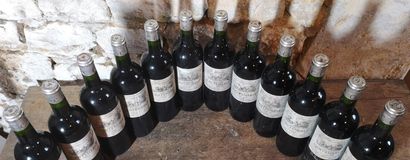 12 bottle Château CANTEMERLE - 5ème Gcc Haut...