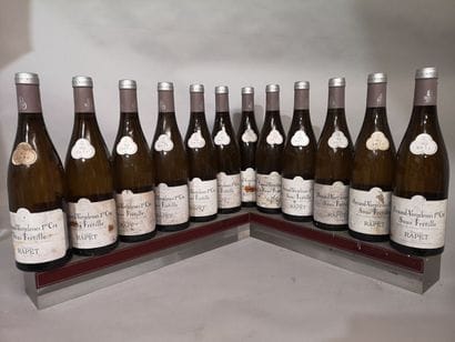 12 bouteilles PERNAND VERGELESSES Blanc 1er...